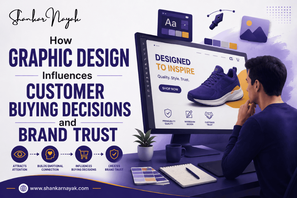 Graphic Design, Brand Trust, Visual Identity, Branding Strategy, Consumer Psychology, Logo Design, Color Psychology, Digital Marketing, Branding India